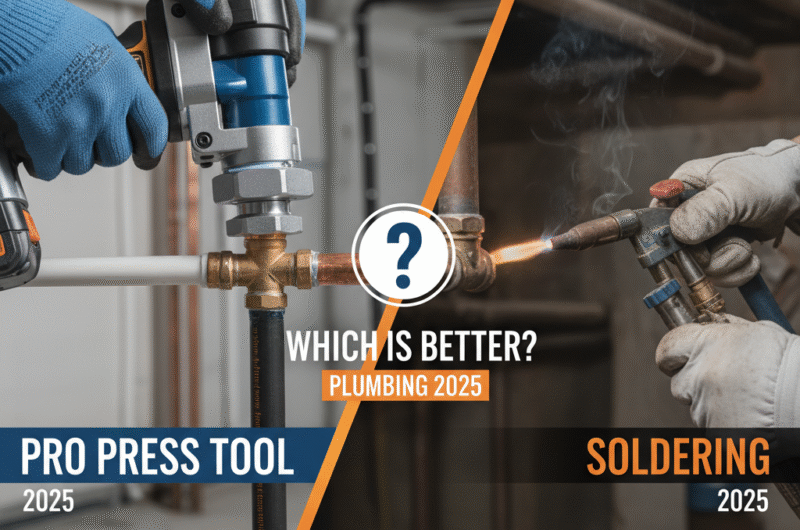 Pro Press Tool vs. Soldering - Which Is Better for Plumbing in 2025?