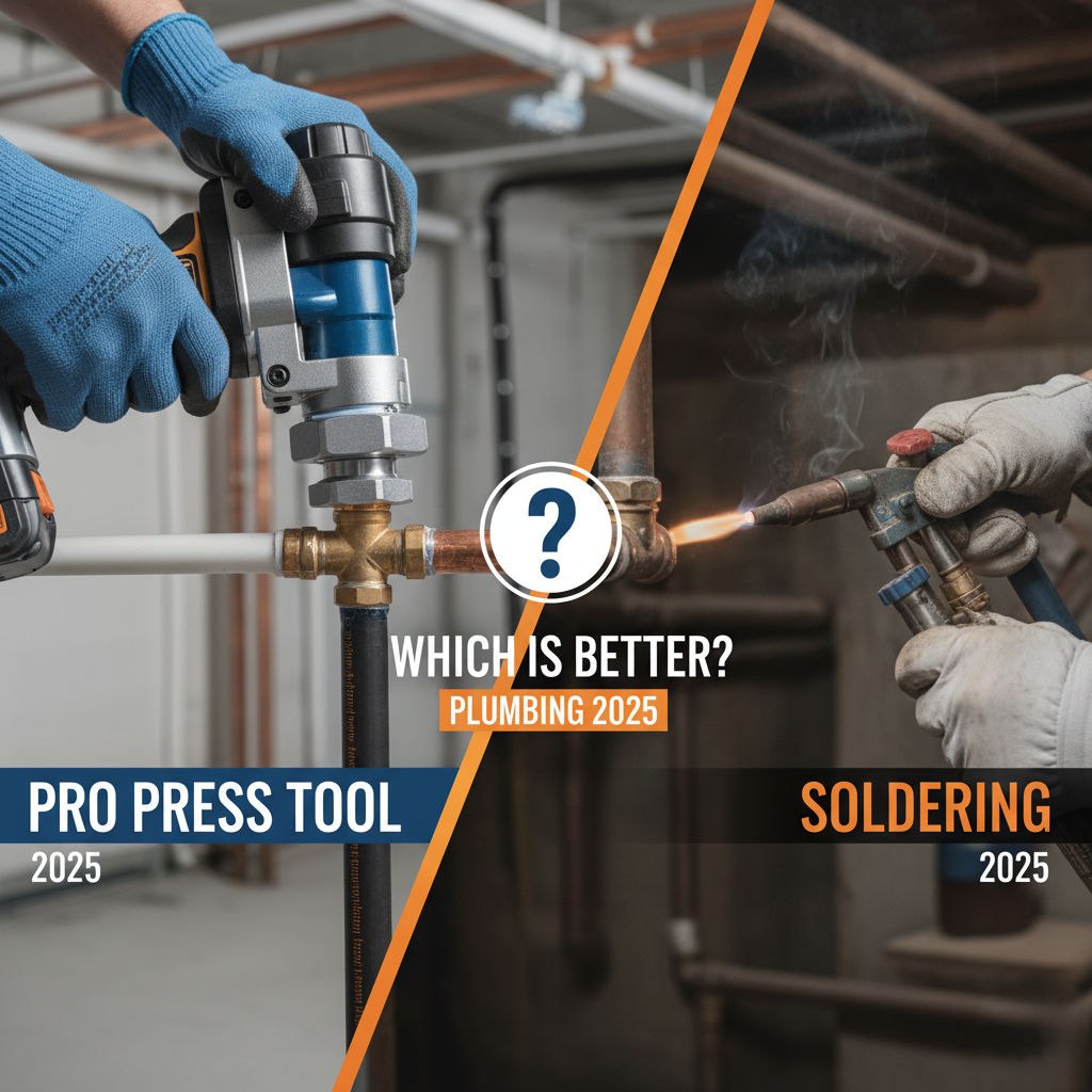 Pro Press Tool vs. Soldering - Which Is Better for Plumbing in 2025?