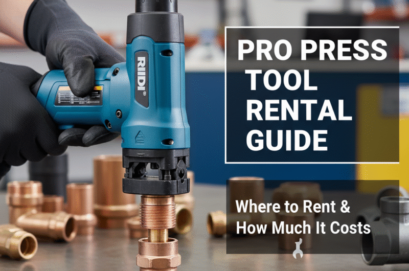 Pro Press Tool Rental Guide - Where to Rent and How Much It Costs