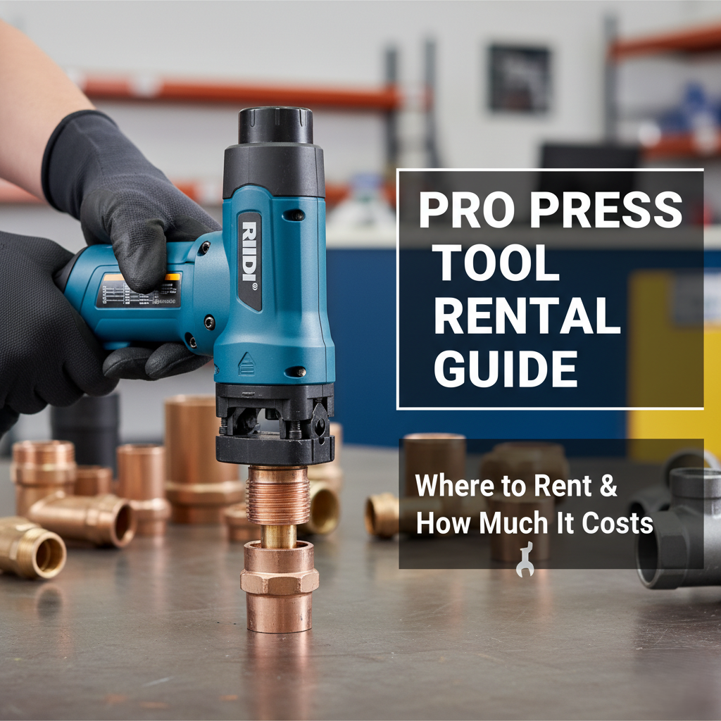 Pro Press Tool Rental Guide - Where to Rent and How Much It Costs