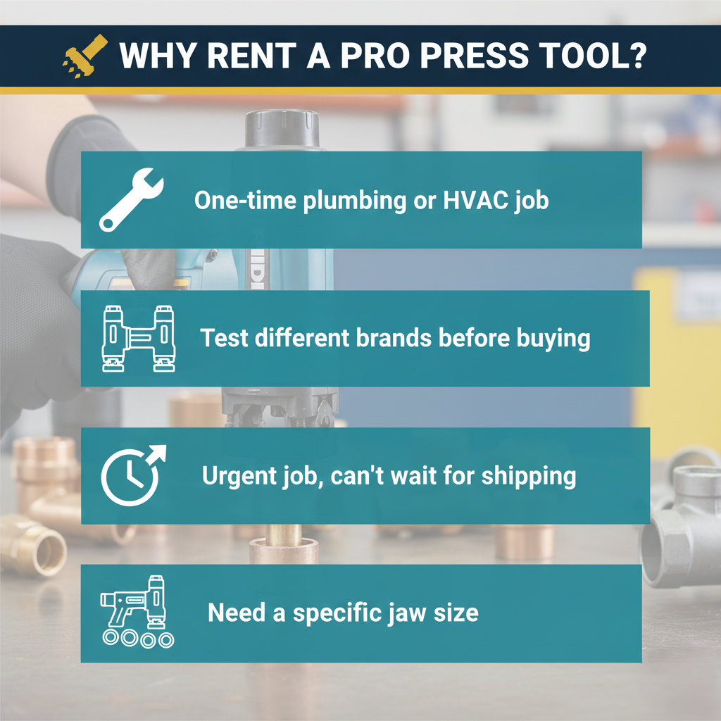 Why Rent a Pro Press Tool?